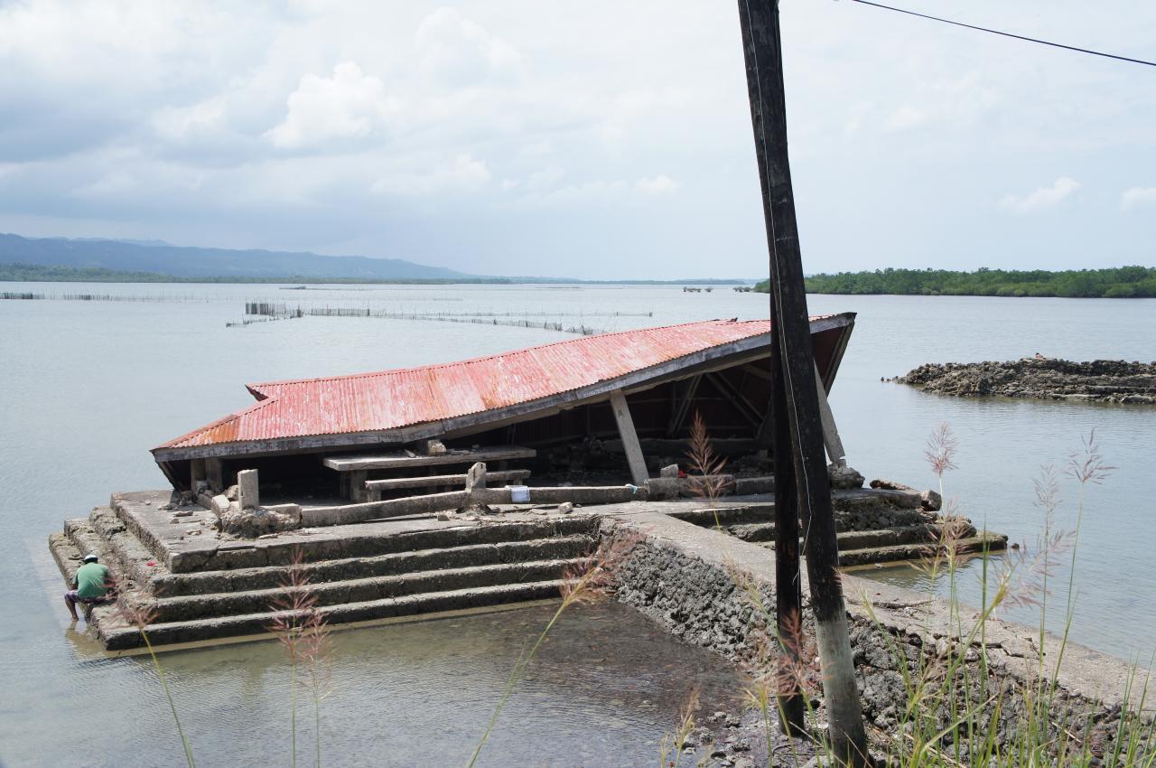 En arrivant sur Pangangan