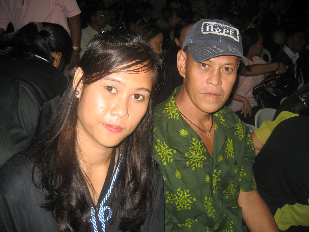 Harlyn et Eugène ..son papa