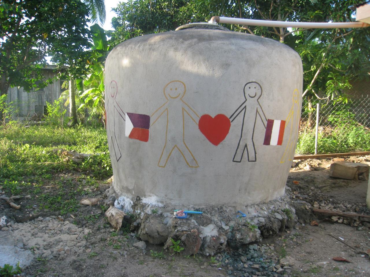 La réserve d'eau