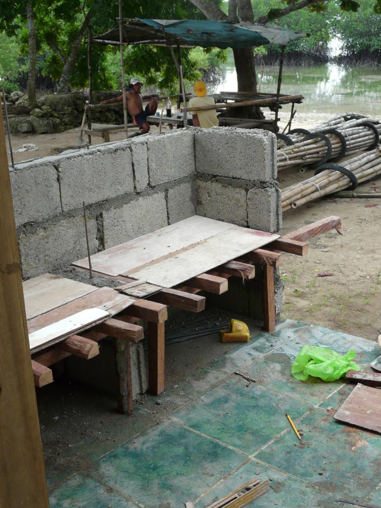 le début des travaux