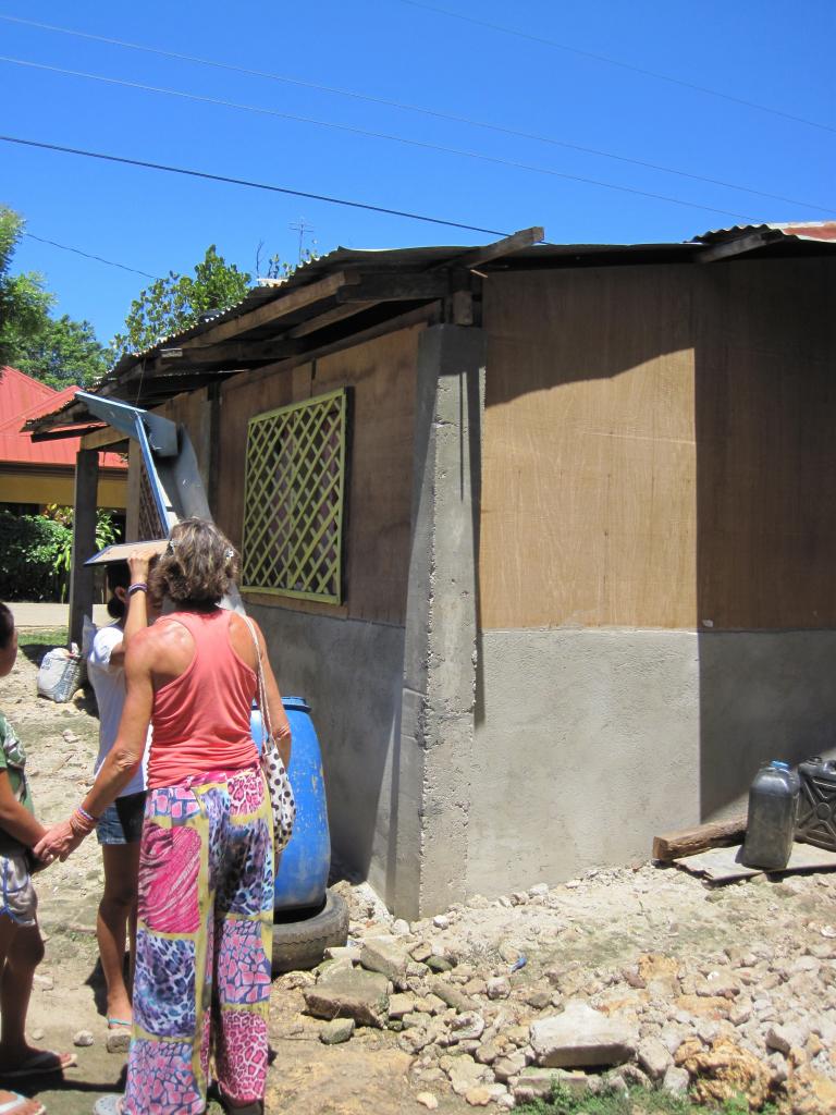 Gouttière sur Maison de Liezl