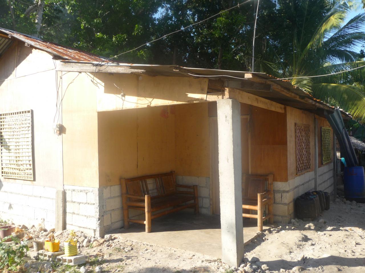 la maison de Liezl....manque les gouttières..