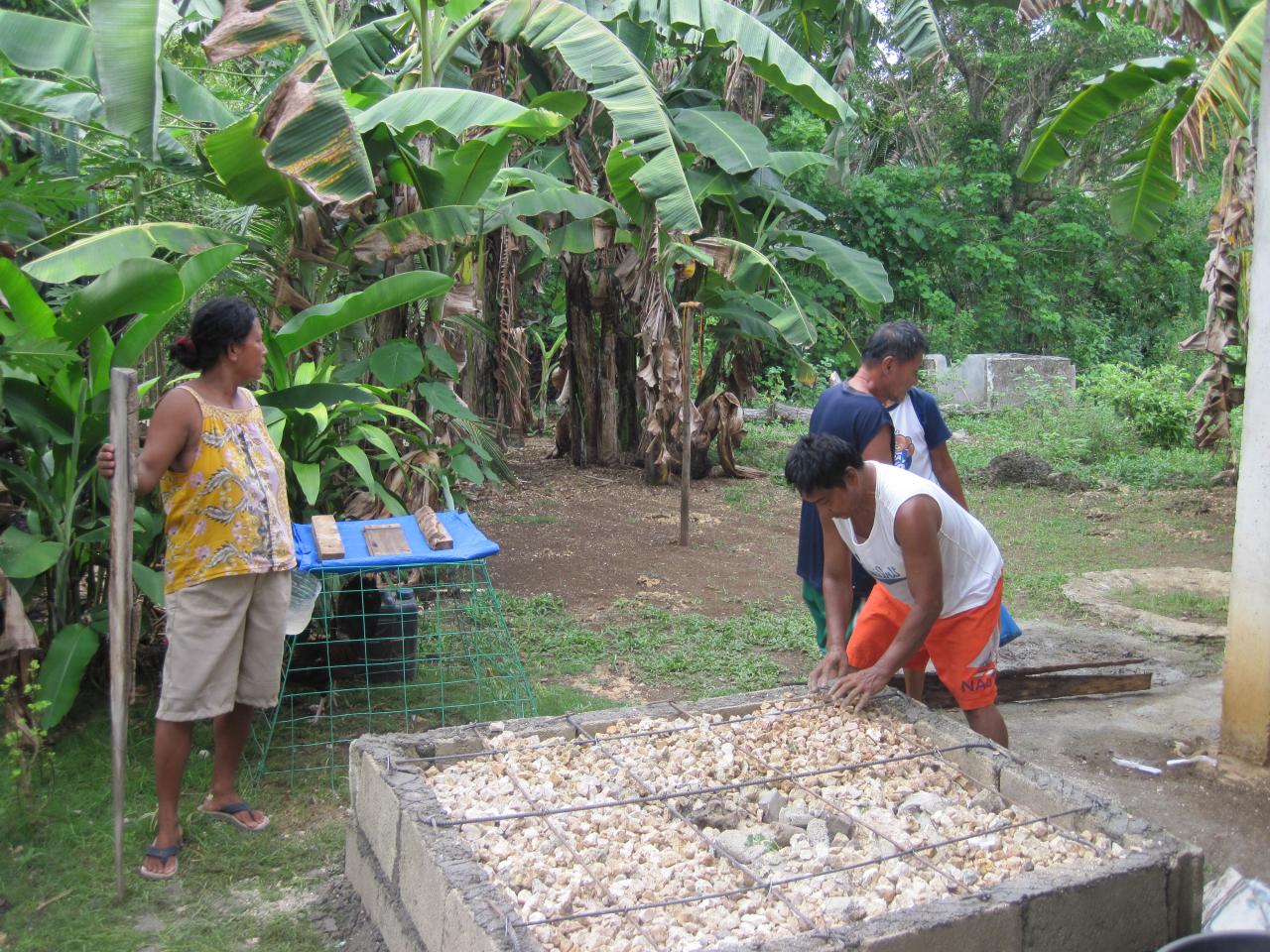 Ouvriers maison Meilshei Joyce Ann