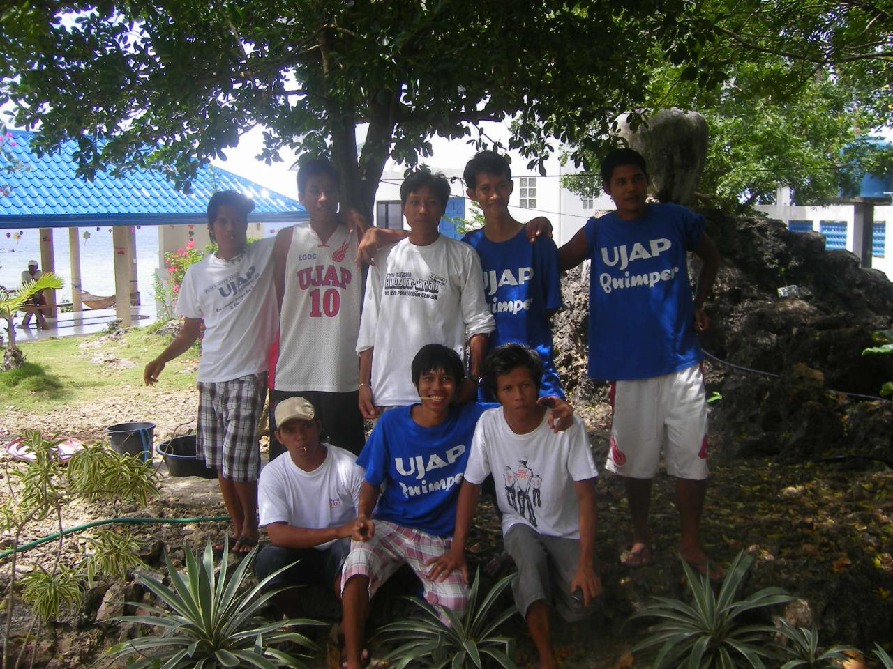 Une partie de l'UJAP team